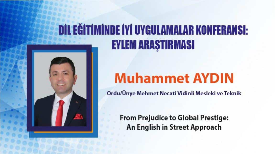 Öğretmenimiz Muhammet AYDIN Dil Eğitiminde İyi Uygulamalar ...